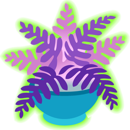 potted plant and radioactive