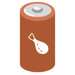 poultry leg and battery