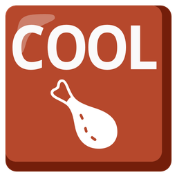 poultry leg and COOL button