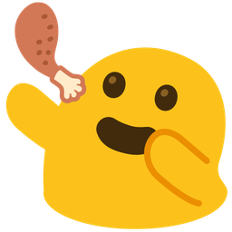 poultry leg and magic wand