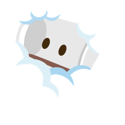 pouring liquid and face in clouds