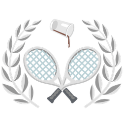 pouring liquid and tennis