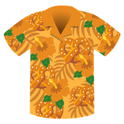 pretzel and hibiscus