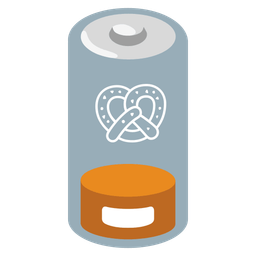 pretzel and low battery