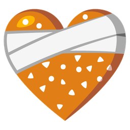 pretzel and mending heart