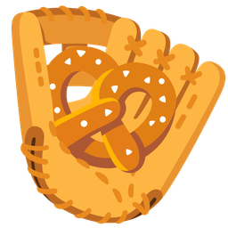 pretzel and softball