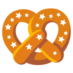 pretzel and star
