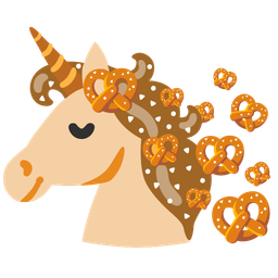 pretzel and unicorn