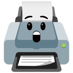 Printer and Astonished face