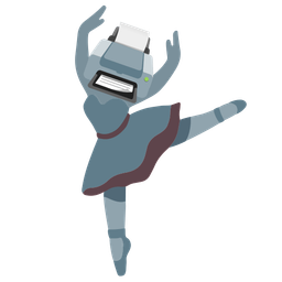 Printer and Ballet shoes