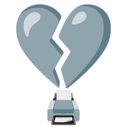Printer and Broken heart