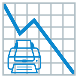 Printer and Chart decreasing