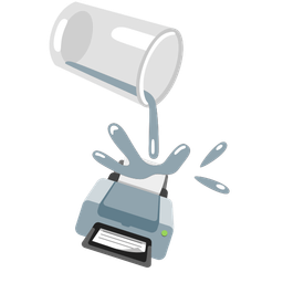 Printer and Pouring liquid