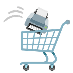Printer and Shopping cart