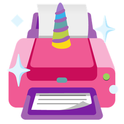 Printer and Unicorn
