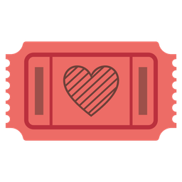 purple heart and admission tickets