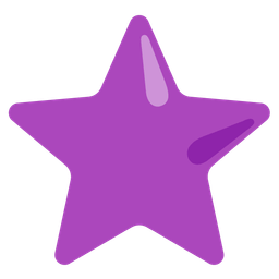 purple heart and star