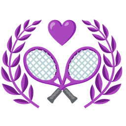 purple heart and tennis