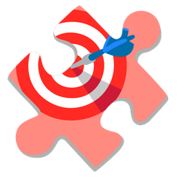 puzzle piece and bullseye
