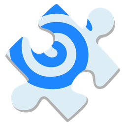 puzzle piece and cyclone