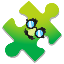 puzzle piece and disguised face