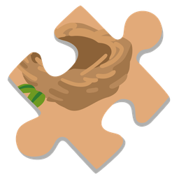 puzzle piece and empty nest