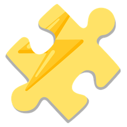 puzzle piece and high voltage