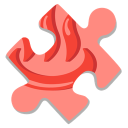 puzzle piece and hot springs