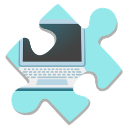 puzzle piece and laptop