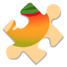 puzzle piece and mango