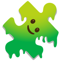 Puzzle piece and Melting face