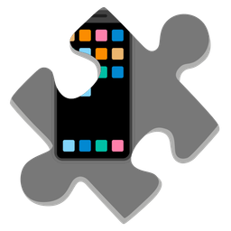 puzzle piece and mobile phone