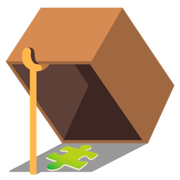 puzzle piece and mouse trap
