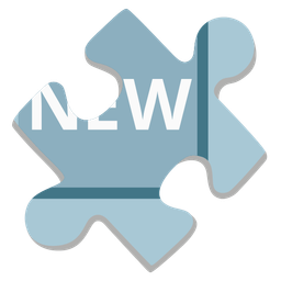 puzzle piece and NEW button