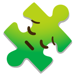 puzzle piece and pensive face