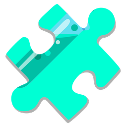 puzzle piece and test tube