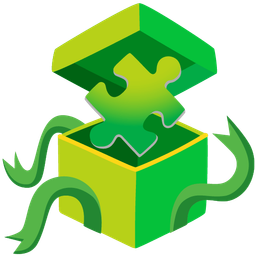 puzzle piece and wrapped gift