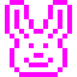 Rabbit face and Alien monster