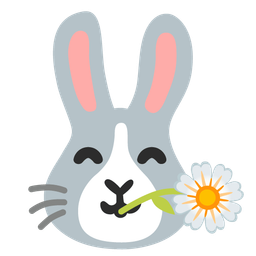 Rabbit face and Blossom