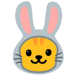 Rabbit face and Cat face