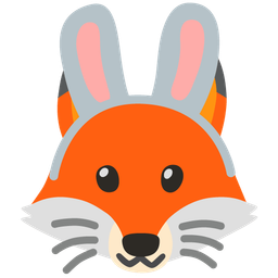 Rabbit face and Fox