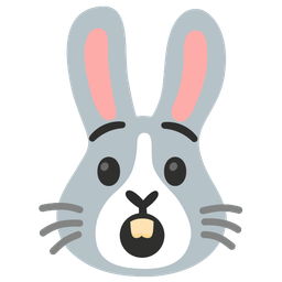 Rabbit face and Hushed face