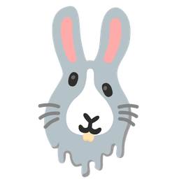 Rabbit face and Melting face