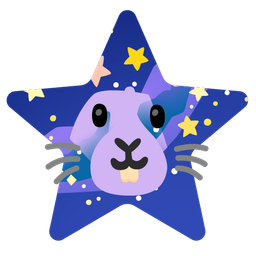 Rabbit face and Milky way