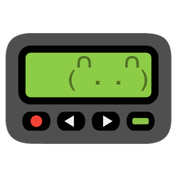 Rabbit face and Pager