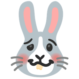 Rabbit face and Woozy face