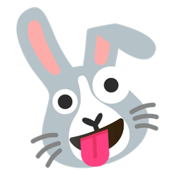 Rabbit face and Zany face