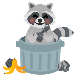 Raccoon and Chess pawn