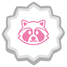 Raccoon and Fish cake with swirl