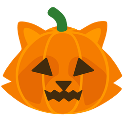 Raccoon and Jack-o-lantern